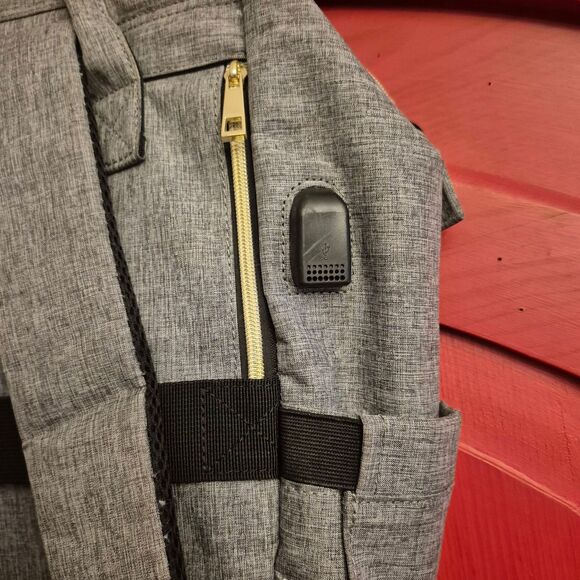 Loveook Viola Backpack Padded Laptop Charge Port Airline Approve Diaper Bag READ - Picture 3 of 7